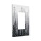 Yamxbfa Black and White Misty Forest Pine Tree Foggy Mountain Woodland Nature Single Rocker Light Switch Cover 1 Gang Outlet Cover Decorative Gfci Electrical Wall Plate Dimmer Switchplate for Bathroom