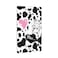 Gianlaima Black And White Pink Cow Print Love Heart Cute Pink Decor Print Light Switch Plate Cover Plastic Wall Plates Single Gang Toggle Switch
