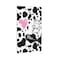 Gianlaima Black And White Pink Cow Print Love Heart Cute Pink Decor Print Light Switch Plate Cover Plastic Wall Plates Single Gang Toggle Switch