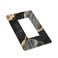 TOLONDINA Black Gold Marble Single Gang Rocker Light Switch Plate Cover Decor Wall Plate Cover For Home Bedroom Kitchen Decorative 44 27 Inches Standard Size