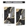 TOLONDINA Black Gold Marble Single Toggle Light Switch Plate Cover Decor Wall Plate Cover For Home Bedroom Kitchen Decorative 45 276 Inches Standard Size