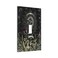 Spshian Black Moon Phase Stars Sun Floral Botanical 1 Gang Light Switch Covers Decorative Single Toggle Wall Plate Switchcover Electrical Switchplate for Country Bathroom Bedroom Decor