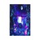 Wpshijia Blacklight Fantasy Forest Moon Butterfly Mushroom Single Toggle Light Switch Cover Decorative 1 Gang Wall Plate Electrical Device Switchplate Plastic Faceplate for Kitchen Decorate Jumbo