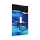 DJTRRF Blue Gold Marble Single Toggle Light Switch Cover 1 Gang Decorative Wall Plate Electrical Switchplate Faceplate for Bedroom Living Room Bathroom Home Decora