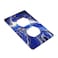 Braytow Blue Marble Gold Texture Decorative Outlet Cover Single Duplex Light Switch Plate Cover Electricity Receptacles Plates For Home Kitchen Living Bedroom 45 276