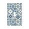 Igneinf Blue Mediterranian Tile 1 Gang Single Toggle Switchplate Faceplate Wallplate Teal Turquoise Talavera Morrocan Bohemia Tile Decorative Light Switch Cover Bathroom Living Room Kitchen Decorate