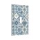 Igneinf Blue Mediterranian Tile 1 Gang Single Toggle Switchplate Faceplate Wallplate Teal Turquoise Talavera Morrocan Bohemia Tile Decorative Light Switch Cover Bathroom Living Room Kitchen Decorate