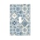 Igneinf Blue Mediterranian Tile 1 Gang Single Toggle Switchplate Faceplate Wallplate Teal Turquoise Talavera Morrocan Bohemia Tile Decorative Light Switch Cover Bathroom Living Room Kitchen Decorate