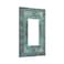 Sghxwp Bohemian Turquoise TealMutil Oriental Medallion Single Rocker Artistic Light Switch Cover 1 Gang Outlet Cover Gfci Electrical Wall Plate Dimmer Decorative Switch Plate Covers Faceplate for Bath