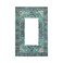 Sghxwp Bohemian Turquoise TealMutil Oriental Medallion Single Rocker Artistic Light Switch Cover 1 Gang Outlet Cover Gfci Electrical Wall Plate Dimmer Decorative Switch Plate Covers Faceplate for Bath