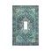 Sghxwp Bohemian Turquoise TealMutil Oriental Medallion Single Toggle Artistic Light Switch Covers 1 Gang Wall Plates Cover Electrical Device Decorative Switch Plate Covers Faceplate for Country Bathro
