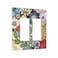Braytow Boho Floral Botanical Mandala Decorative Outlet Cover Double Rocker Light Switch Plate Cover Electricity Receptacles Plates For Home Kitchen Living Bedroom 46 45