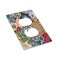 Thsanju Boho Floral Bright 1 Gang Duplex Light Switch Cover Outlet Wall Plate Electrical Faceplate Decorative Standard Size for Bathrooms Bedroom Kitchen Home