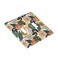 YWTZWT Boho Floral Light Switch Cover 2 Gang Wall Plate Double Toggle Switch Plate Covers Flower Tropical Leaves Decorative Wall Plates for Light Switches 45 x 45 Inch