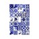 DJTRRF Boho Mexican Tile 1 Gang Light Switch Cover Blue White Decorative Wall Plate Single Toggle Electrical Switchplate Faceplate for Home Decor