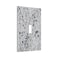 Xuejiaku Boho Wild Flowers Farm Floral 1 Gang Light Switch Cover Decorative Single Toggle Wall Plate Electrical Switchplate Switchcovers Home Decor for Living Room Bedroom Decorate
