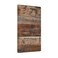 YWTZWT Brown Rustic Print Wood Blank Wall Plate 1 Gang No Device Wallplate Farmhouse Single Switch Plate Outlet Cover Standard Size 450 x 276 Inch