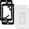 Scartink Brush Wall Plate with Low Voltage Mounting Bracket Cable Pass Through Wall Plates for Home Theater and TV Wall Outlets Single Gang Cable Access Strap Durable Wire Hider Wall Socket