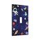 GSRLOD Cartoon Astronaut Galaxy Outer Spcae Single Toggle Light Switch Covers Decorative 1 Gang Wall Plate Electrical Device Switchplate Faceplate Farmhouse Decor