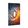 Fovanxixi Classic Single Switch Wall Plate Cover American Football With Fire Toggle Switch Wallplate Cover Unbreakable Faceplate 1 Gang 45 X 276 For Home Office