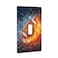 Fovanxixi Classic Single Switch Wall Plate Cover American Football With Fire Toggle Switch Wallplate Cover Unbreakable Faceplate 1 Gang 45 X 276 For Home Office