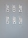 JSP Manufacturing Clear Toggle Switch Plate Cover Guard 6 Pack Keeps Light Switch ON or Off Protects Your Lights or Circuits from Accidentally Being Turned on or Off