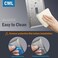 CML Hardware CML Toggle Light Switch Stainless Steel Wall Plate 1Gang Metal Switch Plate Covers Corrosion Resistant 430 SS Standard Size Brushed Finish Silver 20 Pack
