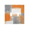 GSRLOD Contemporary Abstract Oil Painting Decorative 2 Gang Outlet Light Switch Cover Burnt Orange Brown Gray Beige Art Modern Cover Electrical Dual Device Double Toggle Switch Plug Socket Wall Plate