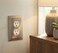 Cosmas 25026SN Satin Nickel Single Duplex Electrical Outlet Wall PlateCover