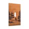 JIEXUTE Country Rustic Pine Tree Woods Print 1 Gang Toggle Light Switch Cover Lodge Cabin Barn Woodland Forest Wooden Decorative Single Toggle Device Switch Face Wall Plate Electrical Decorator Outlet
