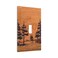 JIEXUTE Country Rustic Pine Tree Woods Print 1 Gang Toggle Light Switch Cover Lodge Cabin Barn Woodland Forest Wooden Decorative Single Toggle Device Switch Face Wall Plate Electrical Decorator Outlet