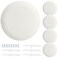 Houoto CP3540 Ceiling Cover Plate Round Electrical Box Cover 5 Pcs White