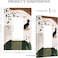 JIEXUTE Cute Beige Mid Century Abstract Black Boho Cat 1 Gang DecoratorGFCI Wall Plate Palm Leaf Electrical Rocker Outlet Decorative Receptacle Cover Light Switch for Dimmer USB Outlet 492 IN x 323 IN