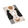 JIEXUTE Cute Mid Century Abstract Black Boho Moon Cat Single Toggle Light Switch Plates Outlet Covers Decorative Electrical Wall Plate Receptacle Switchplate Decorate Plug Cover Living Room Bathroom D
