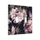 Wpshijia Dark Floral 2 Gang Double Toggle Wall Plate Cover Boho Peony Floral Decirative Electrical Faceplate Black Flower Light Switch Cover Plate for Bathroom Kitchen Home