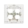 Yamxbfa Decorative Light Switch Cover Plate Rustic Farmhouse Wooden Board Botanical Flower 2 Gang Socket Covers Double Duplex Wallplates Switch Plates and Outlet Covers for Bathroom Home Decor