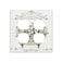 Yamxbfa Decorative Light Switch Cover Plate Rustic Farmhouse Wooden Board Botanical Flower 2 Gang Socket Covers Double Duplex Wallplates Switch Plates and Outlet Covers for Bathroom Home Decor