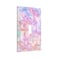 Spshian Decorative Switch Plate Covers Cute Marble Texture 1 Gang Single Toggle Light Switch Cover Pink Purple Gold Abstract Jumbo Size Wall Plate Electrical Switchplate Receptacle Plug for Kids Girls