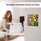 Futterya Double Toggle Light Switch Plate Cover Sunflowers Wall Decor Outlet Covers for Rooms Store