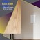 ENERLITES Blank Wall Plate Cover Gloss Finish Standard Size 1Gang 450 x 276 Polycarbonate Thermoplastic Electrical Covers for Unused OutletsSwitches 8801W20PCS White 20 Pack