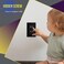 ENERLITES Screwless Decorator Wall Plate Child Safe Outlet Cover Glossy Size 1Gang 468 H x 293 L Unbreakable Polycarbonate Thermoplastic SI8831BK5PCS Black 5 Pack