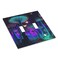 Yamxbfa Fantasy Mushroom Forest Glowing Butterfly Double Toggle Light Switch Cover Decorative 2 Gang Wall Plate Electrical Switchplate Faceplate for Bathroom Kitchen Decorate Accessories