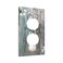 Wpshijia Farmhouse Cotton and Eucalyptus Bouquet Wood 1 Gang Electrical Outlet Covers Single Duplex Wall Plate Decorative Receptacle Light Switch Cove for Bathroom Bedroom Decorate
