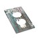Wpshijia Farmhouse Cotton and Eucalyptus Bouquet Wood 1 Gang Electrical Outlet Covers Single Duplex Wall Plate Decorative Receptacle Light Switch Cove for Bathroom Bedroom Decorate