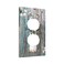 Wpshijia Farmhouse Cotton and Eucalyptus Bouquet Wood 1 Gang Electrical Outlet Covers Single Duplex Wall Plate Decorative Receptacle Light Switch Cove for Bathroom Bedroom Decorate