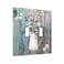 Wpshijia Farmhouse Cotton and Eucalyptus Bouquet Wood Light Switch Cover Decorative 2 Gang Wall Plate Double Toggle Electrical Switchplate Faceplate for Bathroom Home Living Room Decor
