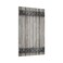 ranedula Farmhouse Rustic Grey Barn Door Wood 1 Gang Light Switch Cover No Device Blank Wall Plate Decorative Switchplate Electrical Faceplate for Bathroom Family Bedroom Art Decoration