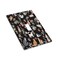 Yamxbfa Funny Multi Kitty and Floral Plants Cute Cheshire Cat Single Toggle Light Switch Covers Plate Decorative 1 Gang Wall Plate Cover Electrical Device Switchplate Faceplate for Country Bathroom De