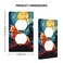 TOLONDINA Galaxy Cat Oil Painting Single Duplex Outlet Light Switch Plate Cover Decor Wall Plate Decorative Outlet Cover For Home Bedroom Kitchen 45 276 Inches