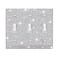 Gaocai 1 PC Shiny Silver Rhinestones Wall Plate Cover Switch Plate Cover Light Switch Cover Switch Cover Decorative 3 Gang Toggle Outlet Covers Bling Switch Cover